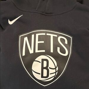 Nike Black Nets Logo Hoodie